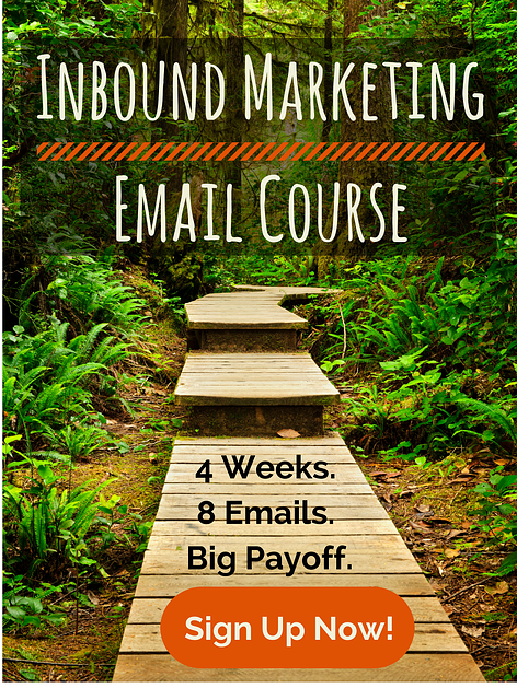 Conference Poster Inbound Marketing Email Course