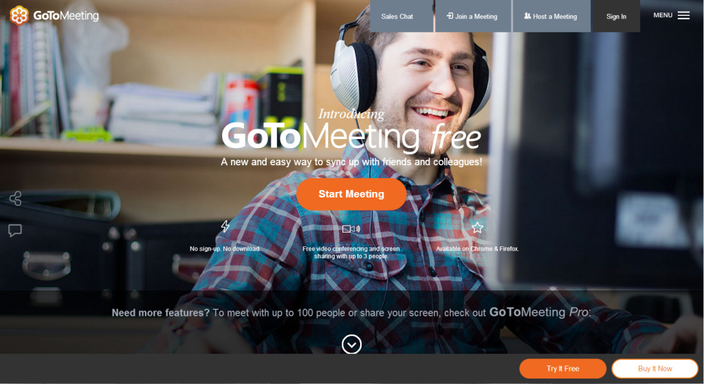 Go To Meeting Landing Page